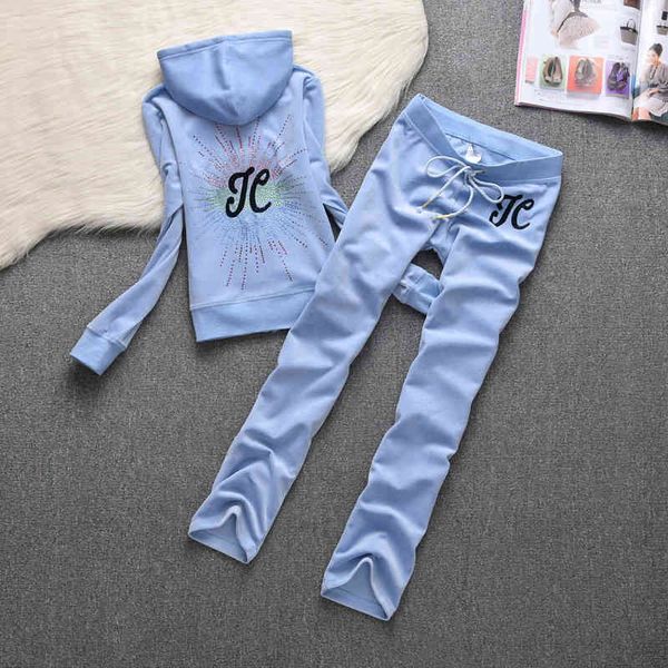 women's two piece pants velvet suit, sport coat for women with hoodies and pink pants spring autumn f1dg, White
women's two piece pants velvet suit, sport coat for women with hoodies and pink pants spring autumn f1dg, White