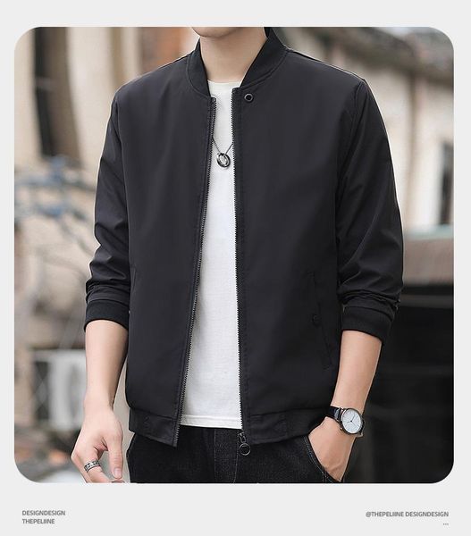 men's jackets mens baseball jacket stand collar casual fashion bomber men windbreaker 2021 autumn slim fit outerwear coats 5xl, Black;brown
men's jackets mens baseball jacket stand collar casual fashion bomber men windbreaker 2021 autumn slim fit outerwear coats 5xl, Black;brown