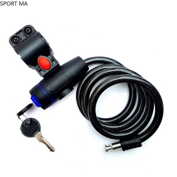bike locks theft spiral steel cable universal protective bicycle lock stainless coil accessories with 2 key
bike locks theft spiral steel cable universal protective bicycle lock stainless coil accessories with 2 key