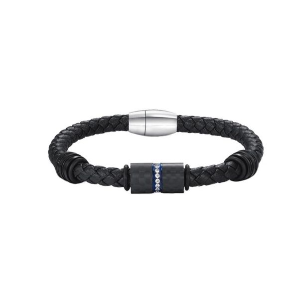tennis men's stainless steel jewelry european zircon carbon fiber weave cowhide leather magnet clasp bracelet, Golden;silver
tennis men's stainless steel jewelry european zircon carbon fiber weave cowhide leather magnet clasp bracelet, Golden;silver