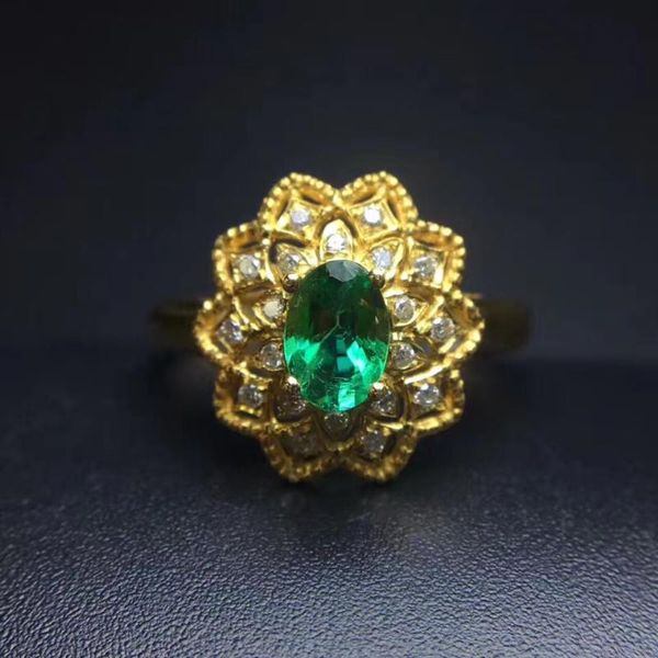 cluster rings charming green emerald gemstone ring women silver fine jewelry natural real gem 925 sterling golden color, Golden;silver
cluster rings charming green emerald gemstone ring women silver fine jewelry natural real gem 925 sterling golden color, Golden;silver