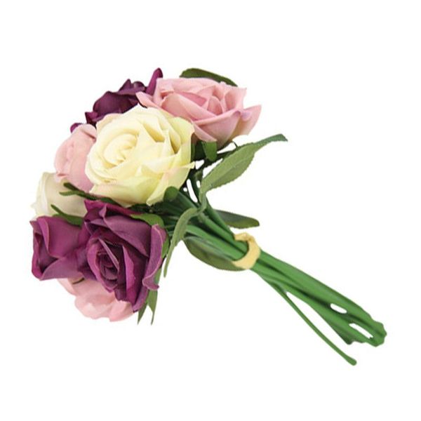 decorative flowers & wreaths pink silk rose artificial bouquet 9 big head home table decoration fake wedding bride holding flower
decorative flowers & wreaths pink silk rose artificial bouquet 9 big head home table decoration fake wedding bride holding flower