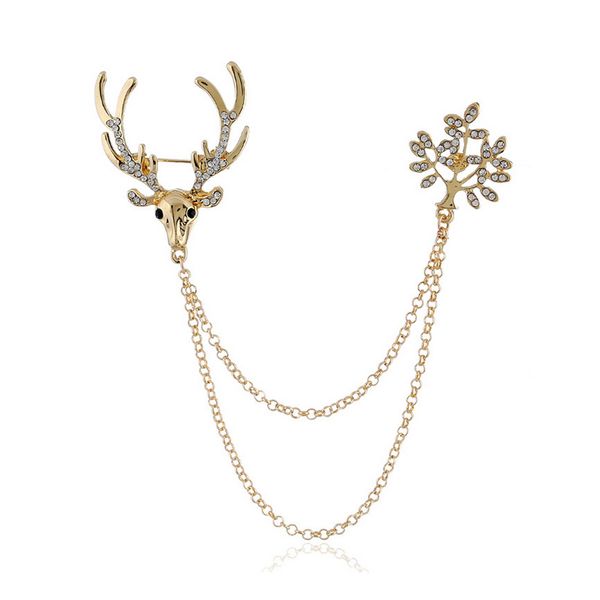 christmas elk pin brooch for women men rhinestone chain suit lapel pin christmas gift jewelry accessories with fast shipping, Gray
christmas elk pin brooch for women men rhinestone chain suit lapel pin christmas gift jewelry accessories with fast shipping, Gray