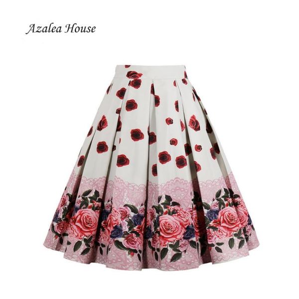 skirts 2021 azalea house elastic cortex zipper women casual fashion commuting floral printed skirt, Black 
skirts 2021 azalea house elastic cortex zipper women casual fashion commuting floral printed skirt, Black