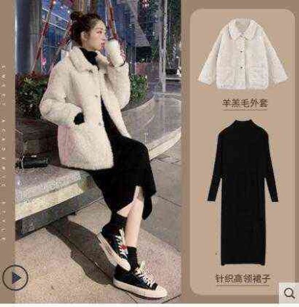 casual dresses 2022 women's wear hepburn style backing with knitted sweater two-piece suit long autumn and winter, Black;gray
casual dresses 2022 women's wear hepburn style backing with knitted sweater two-piece suit long autumn and winter, Black;gray
