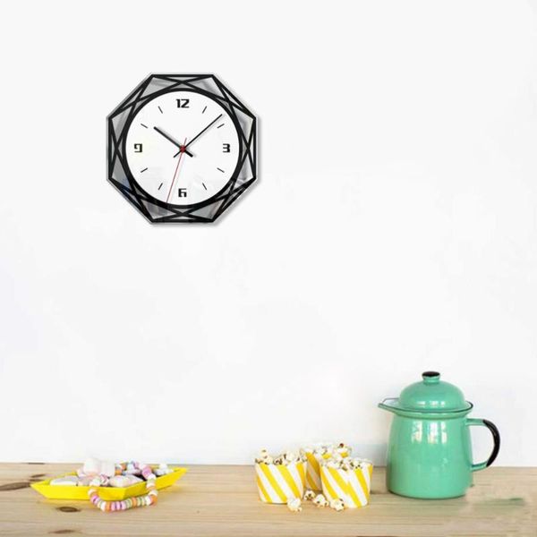 1pc creative wall clock geometric figure shape transparent black and white without battery for classroom clocks
1pc creative wall clock geometric figure shape transparent black and white without battery for classroom clocks