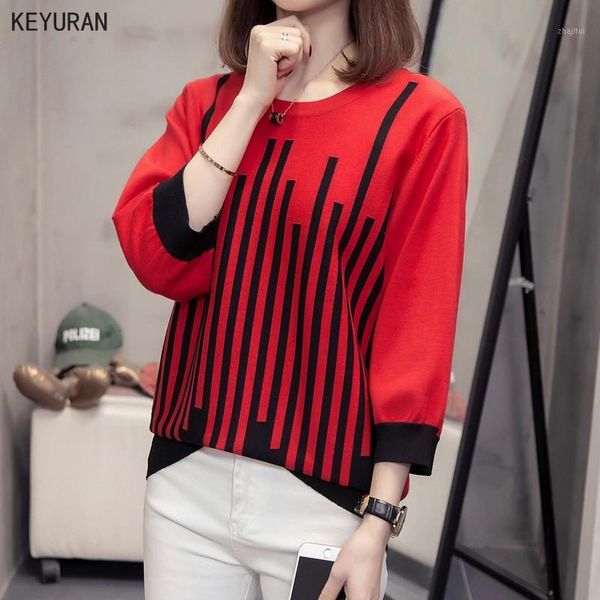 women's sweaters casual style women knitted sweater and pullovers three quarterl sleeve ladies fashion striped female winter autumn, White;black
women's sweaters casual style women knitted sweater and pullovers three quarterl sleeve ladies fashion striped female winter autumn, White;black