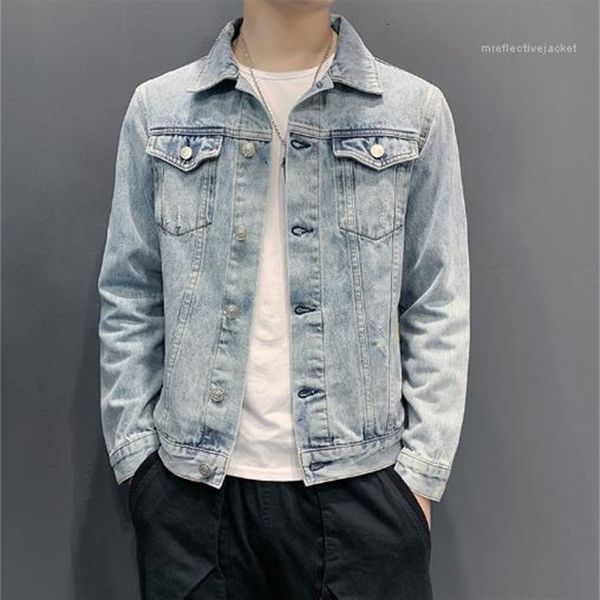 men's jackets designer jeans outerwear plus size long sleeve casual coats fashion single breasted jacket male clothing mens, Black;brown
men's jackets designer jeans outerwear plus size long sleeve casual coats fashion single breasted jacket male clothing mens, Black;brown