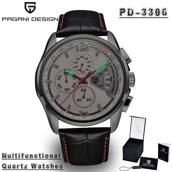 wristwatches pagani design waterproof sport genuine leather watches quartz multifunction luxury men's luminous watch men reloj hombre, Slivery;brown
wristwatches pagani design waterproof sport genuine leather watches quartz multifunction luxury men's luminous watch men reloj hombre, Slivery;brown