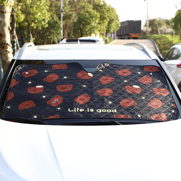 car sunshade bear aluminum film summer sunscreen heat insulation front gear supplies
car sunshade bear aluminum film summer sunscreen heat insulation front gear supplies