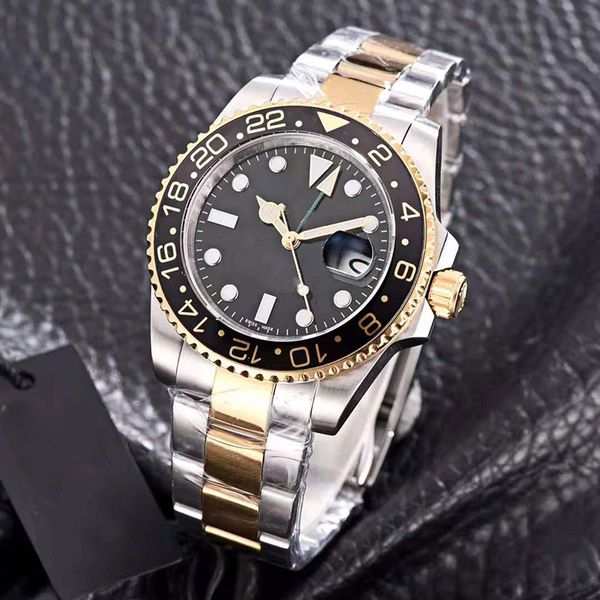 classic watch automatic movement wristwatch highest quality watches sapphire mirror luminous 316 stainless steel band orologio di lusso, Slivery;brown
classic watch automatic movement wristwatch highest quality watches sapphire mirror luminous 316 stainless steel band orologio di lusso, Slivery;brown