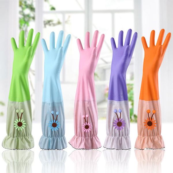 disposable gloves add velvet thickened and lengthened dishwashing gloves, wash clothes, clean durable kitchen housework waterproof plastic
disposable gloves add velvet thickened and lengthened dishwashing gloves, wash clothes, clean durable kitchen housework waterproof plastic