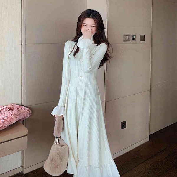 jxmyy knit dress women's autumn and winter fashion new french ladies temperament slim bottom long skirt 210412, Black;gray
jxmyy knit dress women's autumn and winter fashion new french ladies temperament slim bottom long skirt 210412, Black;gray
