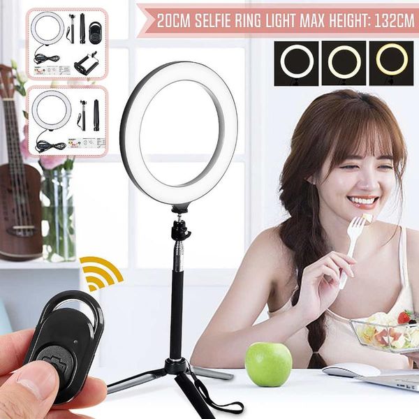 7.8inch 20cm led selfie ring light kits +stand tripod clip for phone live stream remote control 3/5 in 1 multifunction flash heads
7.8inch 20cm led selfie ring light kits +stand tripod clip for phone live stream remote control 3/5 in 1 multifunction flash heads