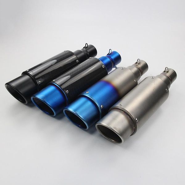 motorcycle exhaust system 51mm universal vent pipe with sliencer stainless steel carbon fiber 390mm modified for atv street bike
motorcycle exhaust system 51mm universal vent pipe with sliencer stainless steel carbon fiber 390mm modified for atv street bike