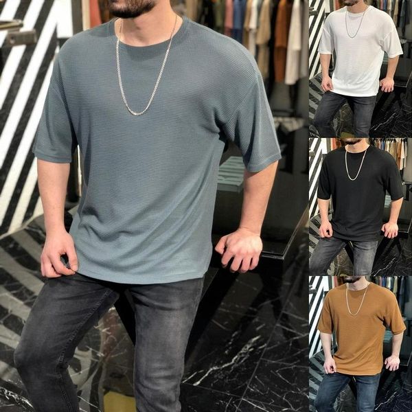 men's t-shirts men clothing 2021 european american casual short-sleeved oversized t shirt o-neck shirts, White;black
men's t-shirts men clothing 2021 european american casual short-sleeved oversized t shirt o-neck shirts, White;black