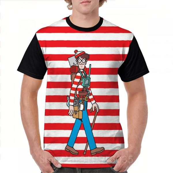 men's t-shirts funny print men t shirt women tee wheres waldo with all his equipment over t-shirt, White;black
men's t-shirts funny print men t shirt women tee wheres waldo with all his equipment over t-shirt, White;black
