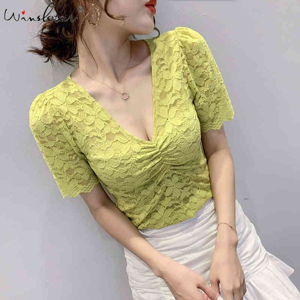 women's t-shirt summer european clothes t-shirt v-neck lace women ropa mujer shirt sleeve with chest wrap tees t06311 bq, White
women's t-shirt summer european clothes t-shirt v-neck lace women ropa mujer shirt sleeve with chest wrap tees t06311 bq, White