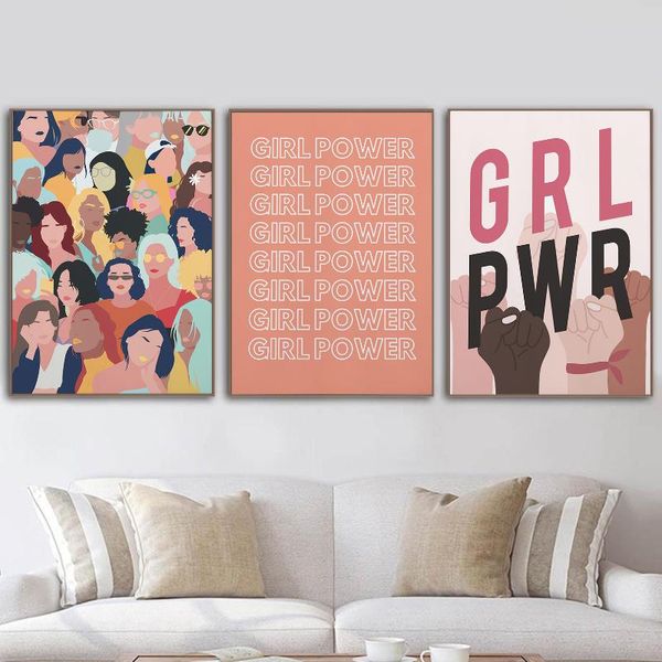 paintings abstract strong female and girl power canvas painting wall art posters prints pictures for living room decoration home decor
paintings abstract strong female and girl power canvas painting wall art posters prints pictures for living room decoration home decor
