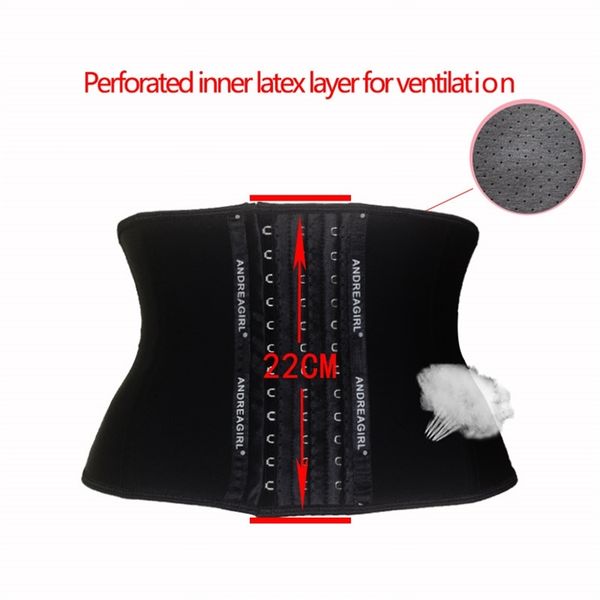 22cm/24cm short 3 layers latex waist trainer corset 9 steel bones shapewear body shapers women corset slimming belt waist shaper 210810, Black;white
22cm/24cm short 3 layers latex waist trainer corset 9 steel bones shapewear body shapers women corset slimming belt waist shaper 210810, Black;white