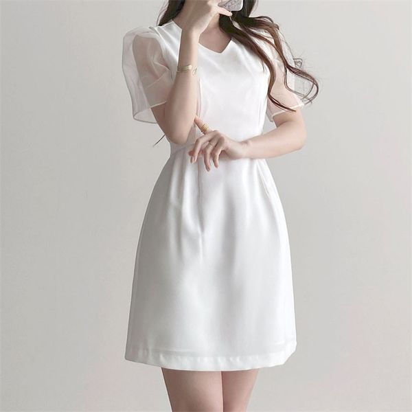 casual dresses gentle office lady patchwork mesh plus size prom femme chic loose summer all-match new mini dress vestidos, Black;gray
casual dresses gentle office lady patchwork mesh plus size prom femme chic loose summer all-match new mini dress vestidos, Black;gray