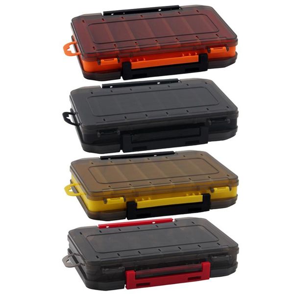 fishing accessories 14 compartments lure boxes bait storage box tackle case waterproof double sided open organizer
fishing accessories 14 compartments lure boxes bait storage box tackle case waterproof double sided open organizer