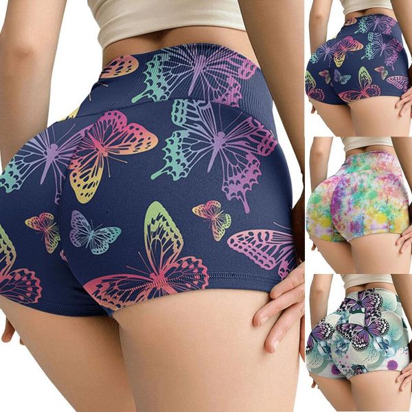 women's leggings seamless fashion casual pants butterfly printed slim elastic sports short leggins push up, Black
women's leggings seamless fashion casual pants butterfly printed slim elastic sports short leggins push up, Black