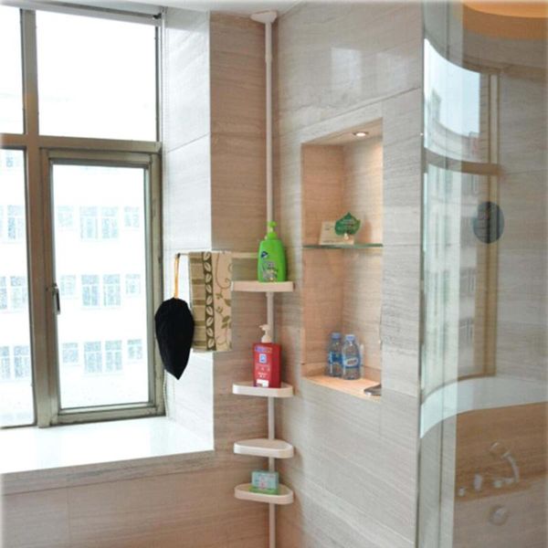 bathroom shelves 4/5 tiers corner shelf rack+carbon steel bar shower caddy storage space saving bath acces
bathroom shelves 4/5 tiers corner shelf rack+carbon steel bar shower caddy storage space saving bath acces