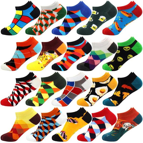 men's socks 2021 men diamond funny cotton happy invisible summer boat no show women short low cut sock slippers, Black
men's socks 2021 men diamond funny cotton happy invisible summer boat no show women short low cut sock slippers, Black