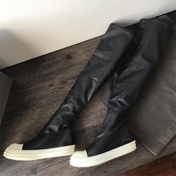 boots 100% real leather sheepskin women's stretch luxury high sock tpu sole over knee customized handmade shoes, Black
boots 100% real leather sheepskin women's stretch luxury high sock tpu sole over knee customized handmade shoes, Black