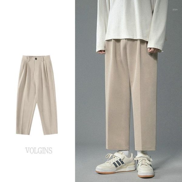 men's pants men's wide legs straight woman casual oversize suit trousers 2022 fashion man solid color hip hop streetwear, Black
men's pants men's wide legs straight woman casual oversize suit trousers 2022 fashion man solid color hip hop streetwear, Black