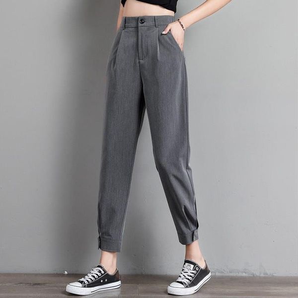 women's pants & capris autumn plus size women harem pockets casual high waist button 5xl black slim wild fashion ladies work trousers c, Black;white
women's pants & capris autumn plus size women harem pockets casual high waist button 5xl black slim wild fashion ladies work trousers c, Black;white