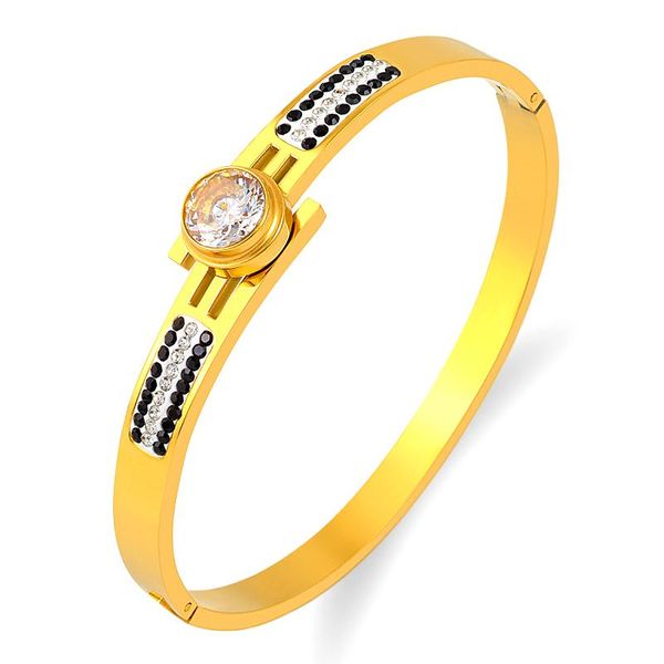 bangle white black rhinestone bracelet stainless steel gold bangles for women jewelry full zirconia bracelets wedding gift
bangle white black rhinestone bracelet stainless steel gold bangles for women jewelry full zirconia bracelets wedding gift