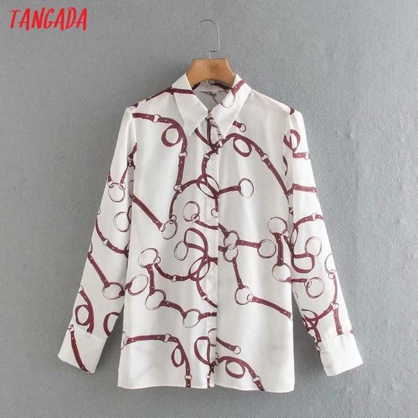 tangada women retro chain print elegant shirt blouse long sleeve chic female office lady shirt blusas femininas xn84 210609, White
tangada women retro chain print elegant shirt blouse long sleeve chic female office lady shirt blusas femininas xn84 210609, White