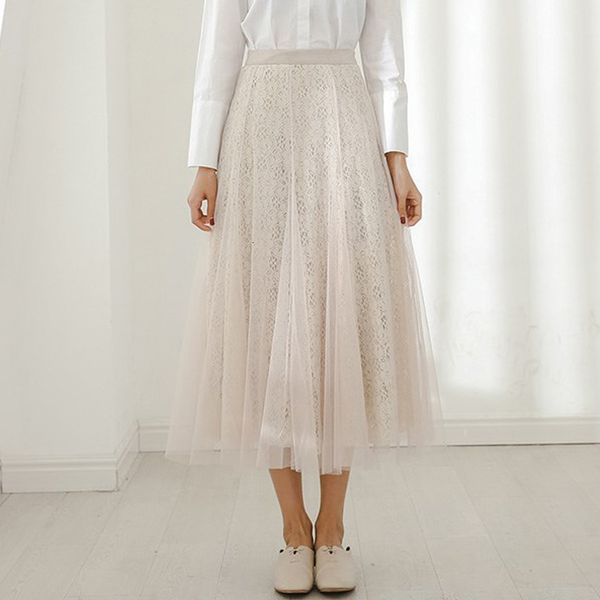 casual dresses spring ivory lace crochet a-line long tulle skirts stretch waist zipper floral gauze mesh mid-calf wj9i, Black;gray
casual dresses spring ivory lace crochet a-line long tulle skirts stretch waist zipper floral gauze mesh mid-calf wj9i, Black;gray