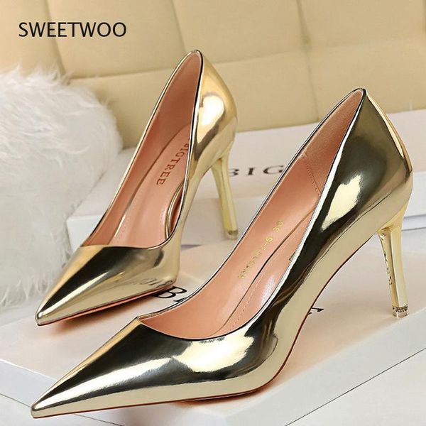 dress shoes woman pumps patent leather high heels women basic pump wedding female stiletto heel plus size 43, Black
dress shoes woman pumps patent leather high heels women basic pump wedding female stiletto heel plus size 43, Black