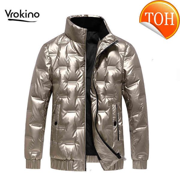 winter silver shiny vickino men's down jacket classic warm stand collar short white duck black dark gray
winter silver shiny vickino men's down jacket classic warm stand collar short white duck black dark gray