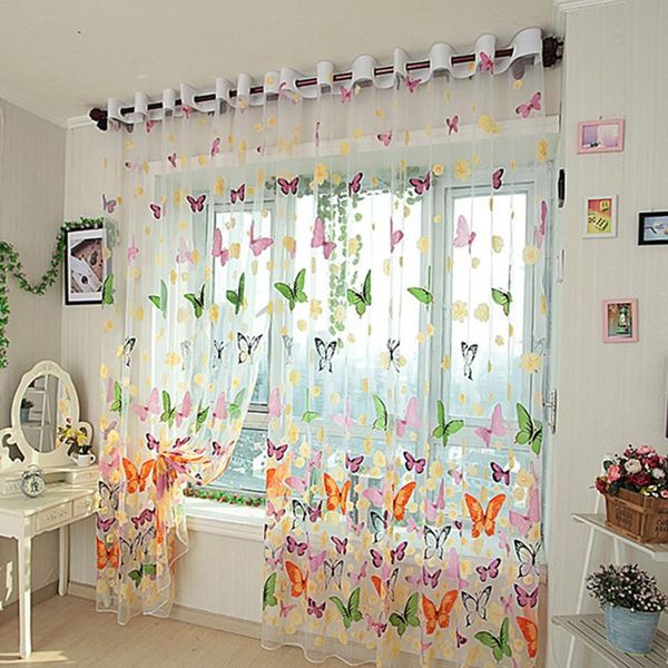 curtain & drapes colorful butterfly tulle living room transparent modern window bedroom glass yarn fabric romantic decor
curtain & drapes colorful butterfly tulle living room transparent modern window bedroom glass yarn fabric romantic decor