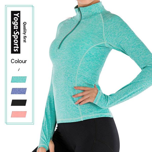 yoga outfits sports jackets women fitness long sleeve with thumb hole autumn & winter gym shirt zipper collar comfy stretch, White;red
yoga outfits sports jackets women fitness long sleeve with thumb hole autumn & winter gym shirt zipper collar comfy stretch, White;red