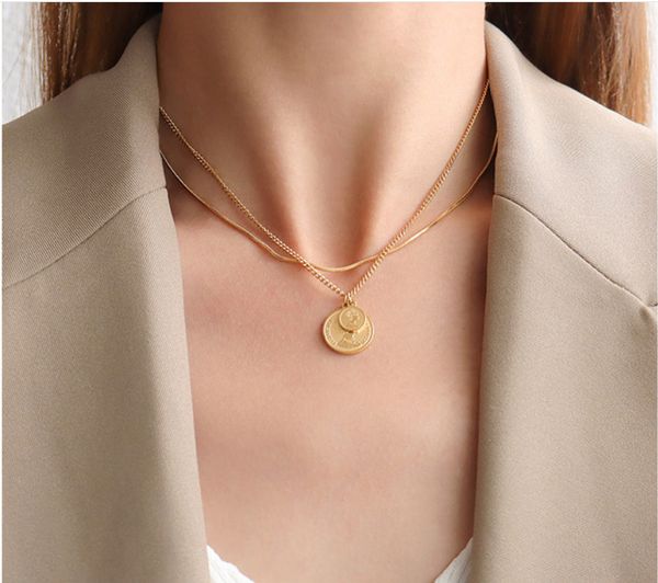 multiple chains luxury gift necklaces & pendants women necklace with box p747 fashion in europe, Silver
multiple chains luxury gift necklaces & pendants women necklace with box p747 fashion in europe, Silver