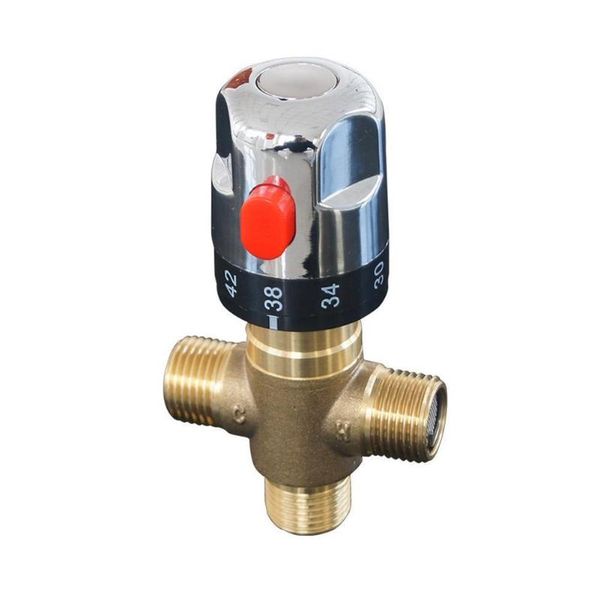kitchen faucets 1pcs brass g1/2 male 3 way thermostatic mixing valve temperature shower water control
kitchen faucets 1pcs brass g1/2 male 3 way thermostatic mixing valve temperature shower water control