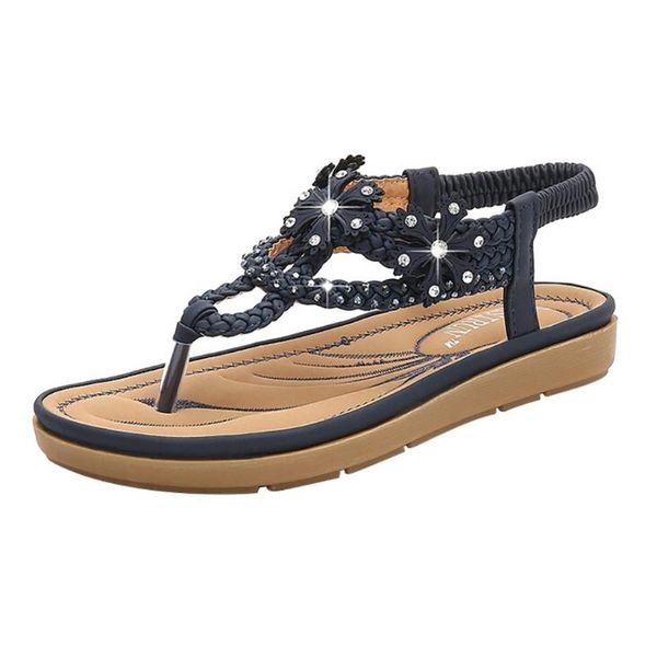 vogue women summer fashion sandals rhinestone casual beach slippers shoe elastic band mixed colors princess crystal may 22, Black
vogue women summer fashion sandals rhinestone casual beach slippers shoe elastic band mixed colors princess crystal may 22, Black