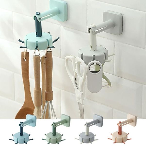 hooks & rails 360° rotating storage hook self adhesive bath wall mounted coat hanger kitchen gadgets accessoies
hooks & rails 360° rotating storage hook self adhesive bath wall mounted coat hanger kitchen gadgets accessoies