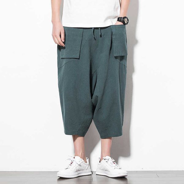 men's pants harem elastic waist pockets calf-length streetwear baggy joggers drop-crotch trousers men pantalones hombre k65l 85c8, Black
men's pants harem elastic waist pockets calf-length streetwear baggy joggers drop-crotch trousers men pantalones hombre k65l 85c8, Black
