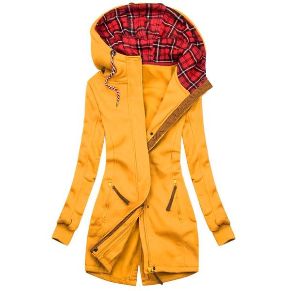 women's jackets women fashion plaid print zipper pocket long sleeve jacket female casual outwear drawstring lace up coat overcoat, Black;brown
women's jackets women fashion plaid print zipper pocket long sleeve jacket female casual outwear drawstring lace up coat overcoat, Black;brown