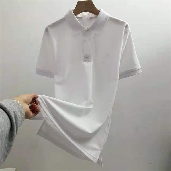 cotton loose short sleeve solid casual summer ordinary t-shirt men's poio shirt 42011, White;black
cotton loose short sleeve solid casual summer ordinary t-shirt men's poio shirt 42011, White;black