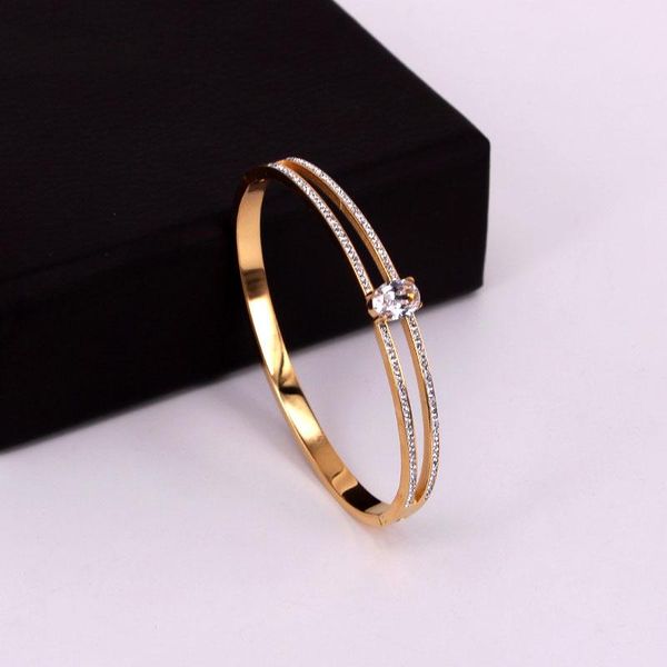 bangle fashion elegant temperament oval crystal hollow double mud bracelet for love woman gift jewelry wholesale, Black
bangle fashion elegant temperament oval crystal hollow double mud bracelet for love woman gift jewelry wholesale, Black