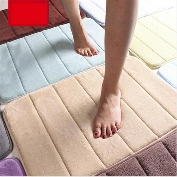 carpets 1pcs fashion 50x80 cm luxury coral velvet/memory foam non-slip back rug soft bathroom carpet memory bath mat pure color
carpets 1pcs fashion 50x80 cm luxury coral velvet/memory foam non-slip back rug soft bathroom carpet memory bath mat pure color