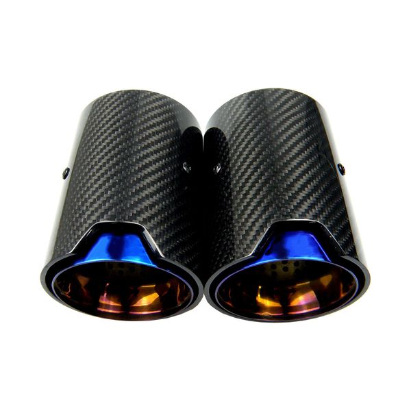real carbon fiber blue burnt stainless steel exhaust pipe muffler tip for bmw m performance m2 f87 m3 f80 m4 f82 f83 m5 f10 m6 f12 f13
real carbon fiber blue burnt stainless steel exhaust pipe muffler tip for bmw m performance m2 f87 m3 f80 m4 f82 f83 m5 f10 m6 f12 f13