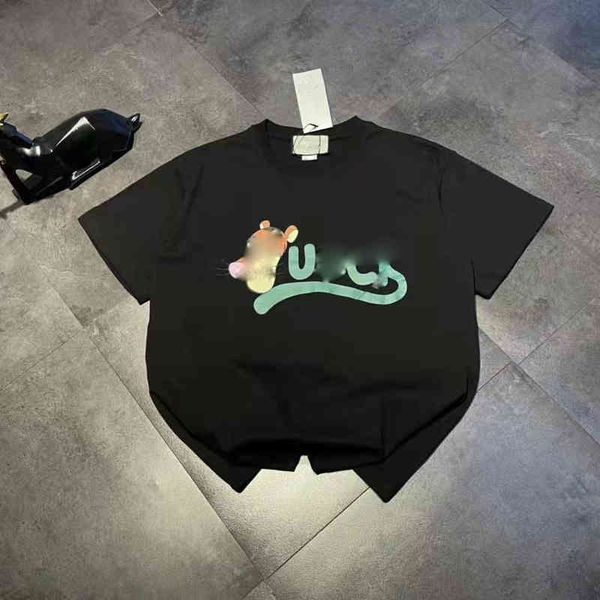 short sleeve high version spring and summer new cute of the limited loose t-shirt for men women, White
short sleeve high version spring and summer new cute of the limited loose t-shirt for men women, White